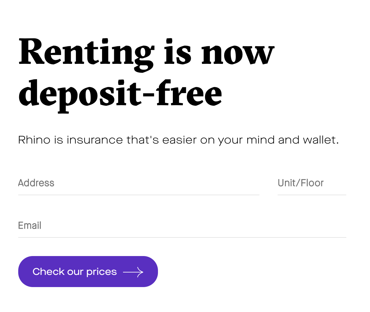 How to enroll in Rhino Security Deposit Insurance – Rhino